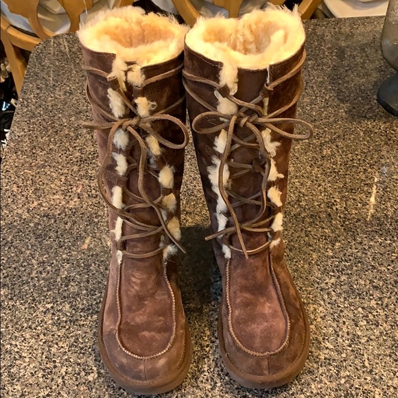 ugg lace boots